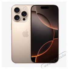 Apple iPhone 16 Pro 6,3 5G 8/256GB sivatagszínű titán okostelefon Mobil / Kommunikáció / Smart - Okostelefon - iOS - 514594