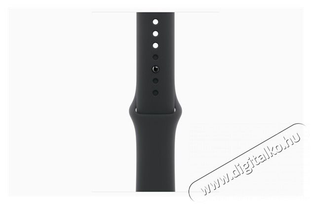 Apple Watch S10 GPS (46mm) kozmoszfekete alum&iacute;nium tok, fekete sportsz&iacute;j (S/M) okos&oacute;ra Mobil / Kommunik&aacute;ci&oacute; / Smart - Okos eszk&ouml;z - Okos&oacute;ra - 514605