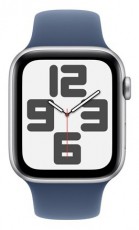 Apple Watch SE2 v3 Cellular (44mm) ez&uuml;st alum&iacute;nium tok, denim sportsz&iacute;j (M/L) okos&oacute;ra Mobil / Kommunik&aacute;ci&oacute; / Smart - Okos eszk&ouml;z - Okos&oacute;ra - 514584