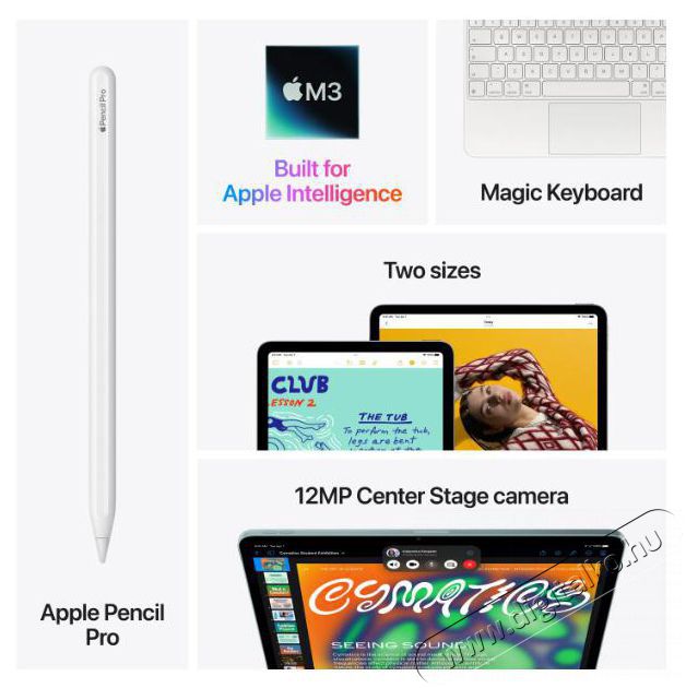 Apple Air 11  2025 128GB Cellular M3 - K&eacute;k tablet Mobil / Kommunik&aacute;ci&oacute; / Smart - Tablet - iOS tablet - 523725