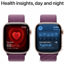 Apple Watch Series 10 46mm Cellular Rose Gold Aluminium Case with Plum Sport Loop Mobil / Kommunik&aacute;ci&oacute; / Smart - Okos eszk&ouml;z - Okos&oacute;ra - 523647
