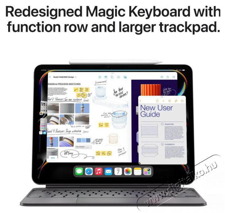 Apple iPad 11  Pro M4 Cellular 1TB nanotextur&aacute;lt &uuml;veg Ez&uuml;st 2024 tablet Mobil / Kommunik&aacute;ci&oacute; / Smart - Tablet - iOS tablet - 523713