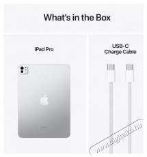 Apple iPad 11  Pro M4 Cellular 2TB nanotextur&aacute;lt &uuml;veg Ez&uuml;st 2024 tablet Mobil / Kommunik&aacute;ci&oacute; / Smart - Tablet - iOS tablet - 523739