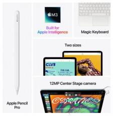 Apple iPad Air 11  2025 256GB Cellular M3 - K&eacute;k tablet Mobil / Kommunik&aacute;ci&oacute; / Smart - Tablet - iOS tablet - 523727
