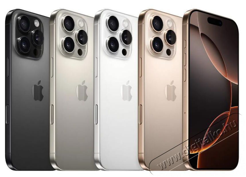 Apple iPhone 16 Pro 1TB feh&eacute;r tit&aacute;n Mobil / Kommunik&aacute;ci&oacute; / Smart - Okostelefon - iOS - 526847