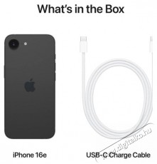 Apple iPhone 16e 128 GB fekete Mobil / Kommunik&aacute;ci&oacute; / Smart - Okostelefon - iOS - 526851