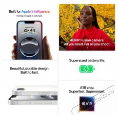 Apple iPhone 16e 512 GB fekete Mobil / Kommunik&aacute;ci&oacute; / Smart - Okostelefon - iOS - 526853