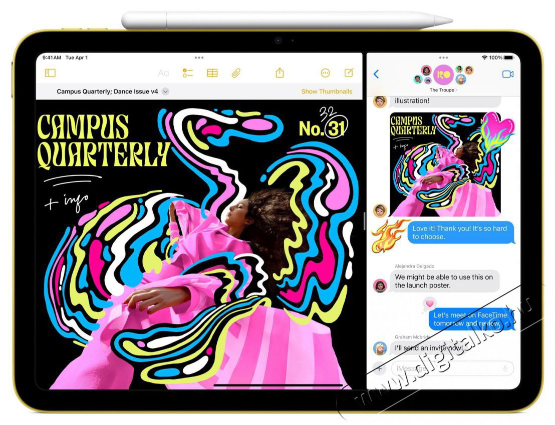 Apple iPad 11  2025 128GB WiFi - K&eacute;k tablet Mobil / Kommunik&aacute;ci&oacute; / Smart - Tablet - iOS tablet - 523702