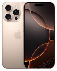 Apple iPhone 16 Pro Max 512GB sivatagszínű titán Mobil / Kommunikáció / Smart - Okostelefon - iOS - 523692