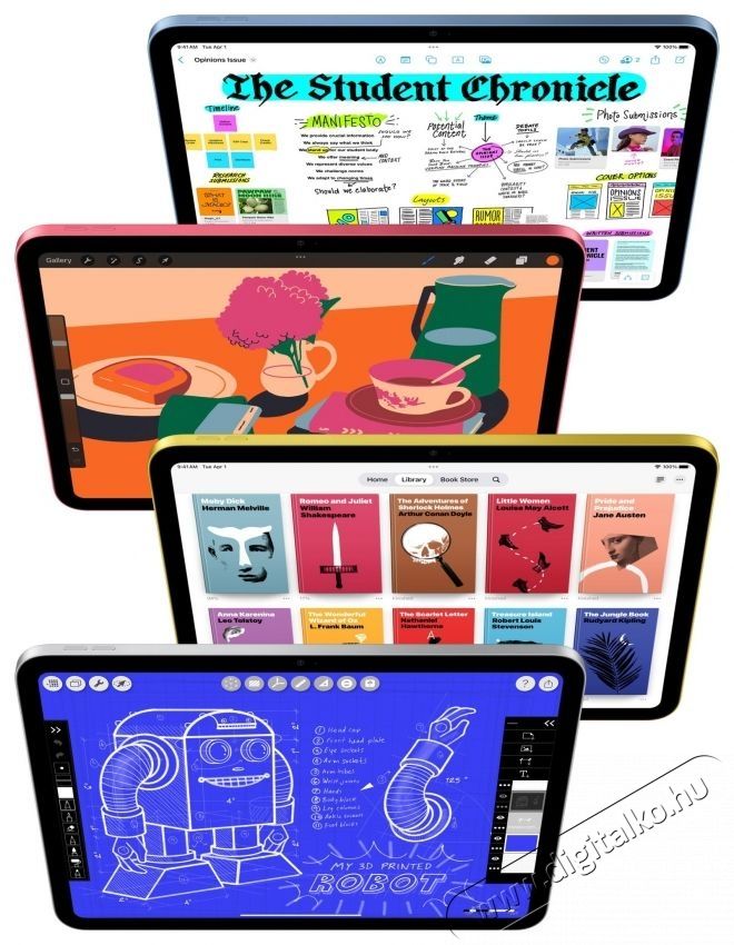 Apple 11  2025 128GB WiFi - Ez&uuml;st tablet Mobil / Kommunik&aacute;ci&oacute; / Smart - Tablet - iOS tablet - 523703
