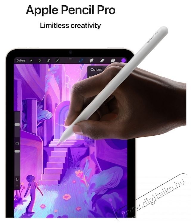 Apple iPad mini (A17 Pro) Cellular 256 GB, Lila Mobil / Kommunik&aacute;ci&oacute; / Smart - Tablet - iOS tablet - 534156