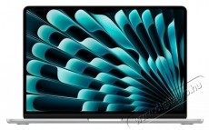Apple MacBook Air 13 laptop, Apple M3 chip 8-core CPU, 10-core GPU, 8GB, 512GB SSD, macOS, Magyar billentyűzet, Silver - 2024 - Iroda &eacute;s sz&aacute;m&iacute;t&aacute;stechnika - Notebook - 535998