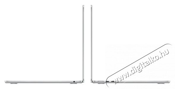 Apple MacBook Air 13  laptop, Apple M3 chip 8-core CPU, 10-core GPU, 8GB, 512GB SSD, macOS, Magyar billentyűzet, Silver - 2024 Iroda &eacute;s sz&aacute;m&iacute;t&aacute;stechnika - Notebook - 535998