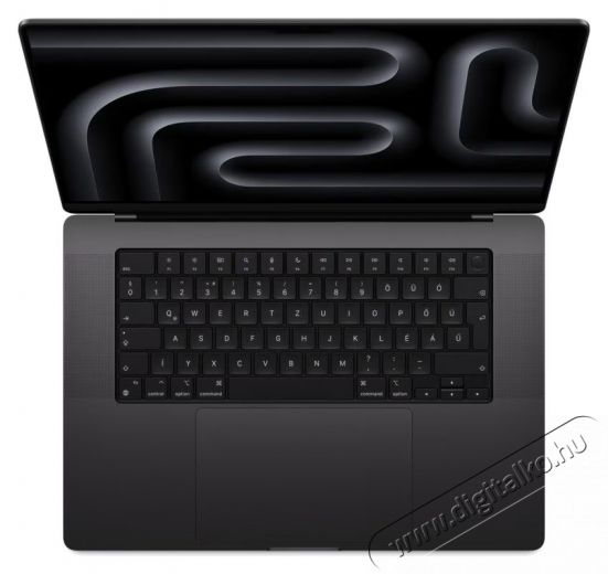 Apple MacBook Pro 16  laptop, Apple M3 MAX chip 14 core, 36GB, 1TB SSD, Apple 30-core GPU, macOS, Magyar billentyűzet, Space Black - 2023 Iroda &eacute;s sz&aacute;m&iacute;t&aacute;stechnika - Notebook - 536000