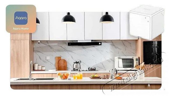 AQARA Cube T1 Pro H&aacute;ztart&aacute;s / Otthon / K&uuml;lt&eacute;r - Okos otthon - Kieg&eacute;sz&iacute;tő - 508047