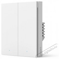 AQARA Smart Wall Switch H1 (No Neutral, Double Rocker) H&aacute;ztart&aacute;s / Otthon / K&uuml;lt&eacute;r - Okos otthon - Kieg&eacute;sz&iacute;tő - 523762