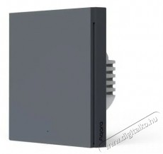 AQARA Smart Wall Switch H1 (No Neutral, Single Rocker), sz&uuml;rke H&aacute;ztart&aacute;s / Otthon / K&uuml;lt&eacute;r - Okos otthon - Kieg&eacute;sz&iacute;tő - 523765