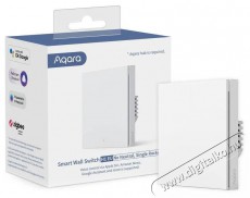 AQARA Smart Wall Switch H1 (With Neutral, Single Rocker) H&aacute;ztart&aacute;s / Otthon / K&uuml;lt&eacute;r - Okos otthon - Kieg&eacute;sz&iacute;tő - 523768