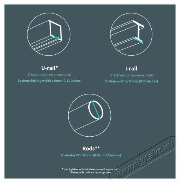 AQARA Curtain Driver E1 Rod Version H&aacute;ztart&aacute;s / Otthon / K&uuml;lt&eacute;r - Okos otthon - Kieg&eacute;sz&iacute;tő - 523748