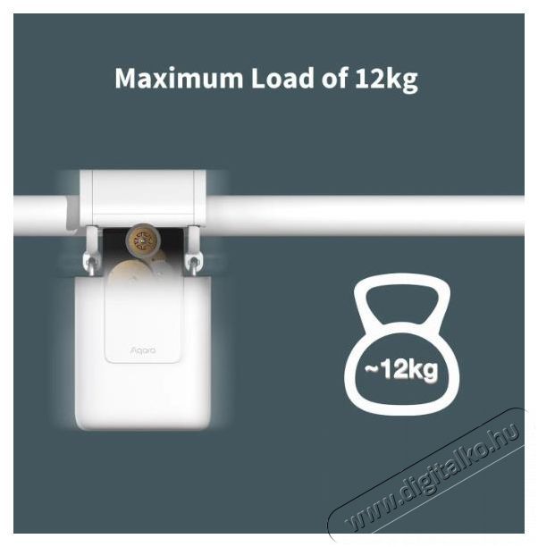 AQARA Curtain Driver E1 Rod Version H&aacute;ztart&aacute;s / Otthon / K&uuml;lt&eacute;r - Okos otthon - Kieg&eacute;sz&iacute;tő - 523748