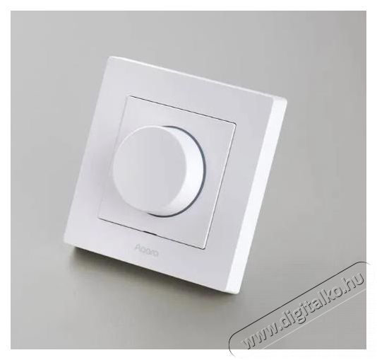 AQARA Dimmer Switch H2 EU (KD-R01D), feh&eacute;r - Zigbee &eacute;s Thread H&aacute;ztart&aacute;s / Otthon / K&uuml;lt&eacute;r - Okos otthon - Kieg&eacute;sz&iacute;tő - 523750