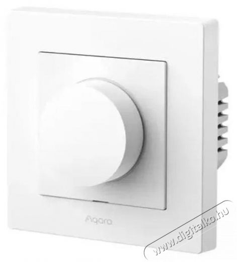 AQARA Dimmer Switch H2 EU (KD-R01D), feh&eacute;r - Zigbee &eacute;s Thread H&aacute;ztart&aacute;s / Otthon / K&uuml;lt&eacute;r - Okos otthon - Kieg&eacute;sz&iacute;tő - 523750