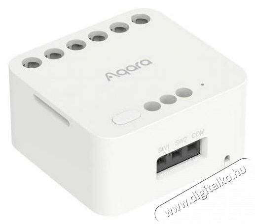 AQARA Dual Relay Controller T2 H&aacute;ztart&aacute;s / Otthon / K&uuml;lt&eacute;r - Okos otthon - Kieg&eacute;sz&iacute;tő - 523753