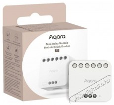 AQARA Dual Relay Controller T2 H&aacute;ztart&aacute;s / Otthon / K&uuml;lt&eacute;r - Okos otthon - Kieg&eacute;sz&iacute;tő - 523753