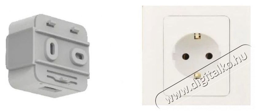 AQARA Dual Relay Controller T2 H&aacute;ztart&aacute;s / Otthon / K&uuml;lt&eacute;r - Okos otthon - Kieg&eacute;sz&iacute;tő - 523753