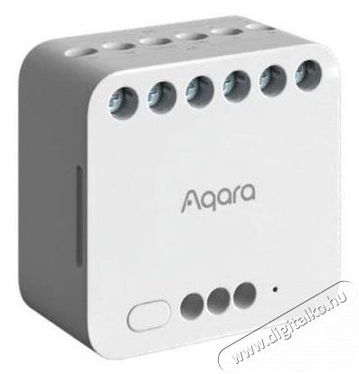 AQARA Dual Relay Controller T2 H&aacute;ztart&aacute;s / Otthon / K&uuml;lt&eacute;r - Okos otthon - Kieg&eacute;sz&iacute;tő - 523753