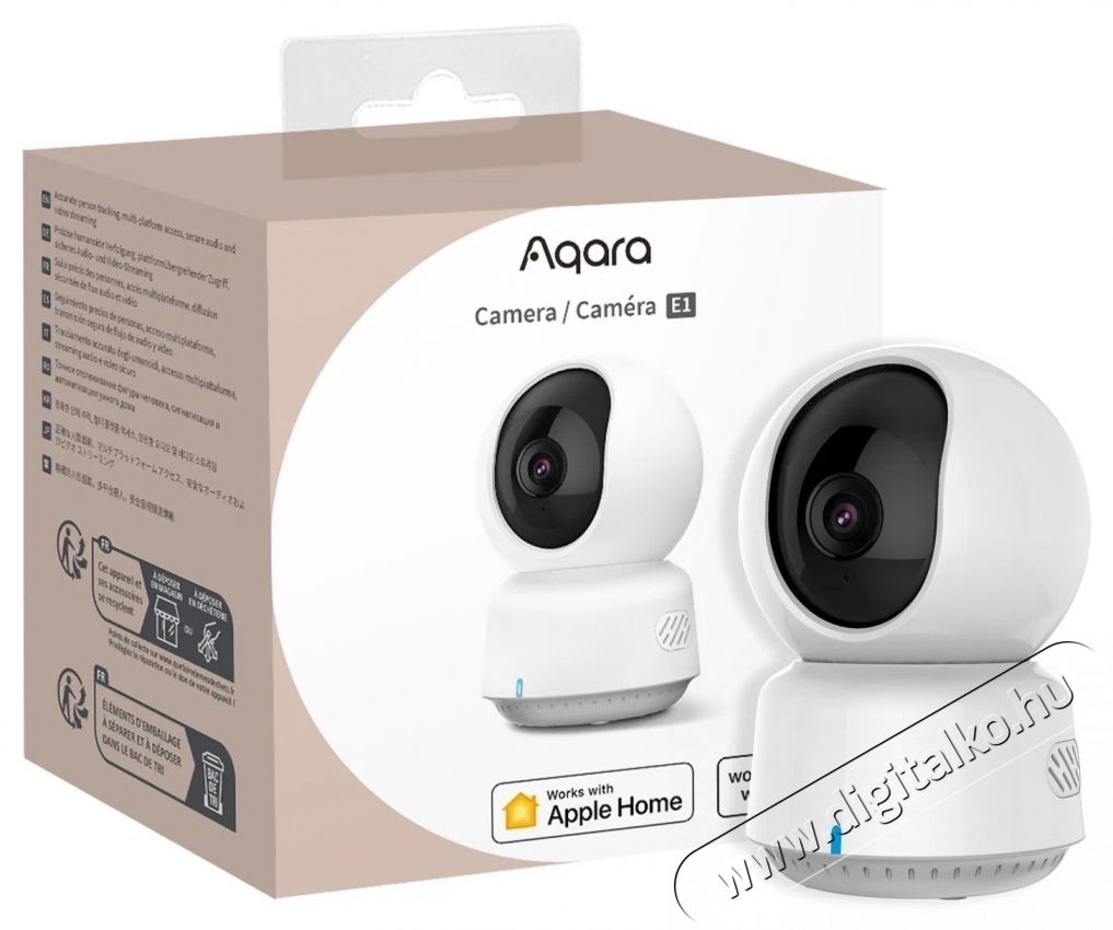 AQARA Camera E1 (CH-C01E) IP kamera F&eacute;nyk&eacute;pezőg&eacute;p / kamera - Megfigyelő / IP kamera - 532419