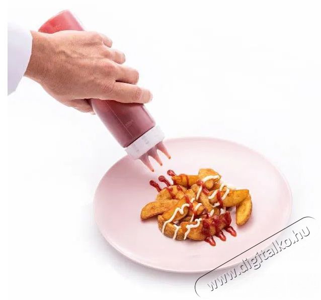 Araven H&aacute;romfejű adagol&oacute; flakon, 0,5 l, &aacute;tl&aacute;tsz&oacute; Konyhai term&eacute;kek - Konyhai eszk&ouml;z - Egy&eacute;b konyhai eszk&ouml;z - 526898