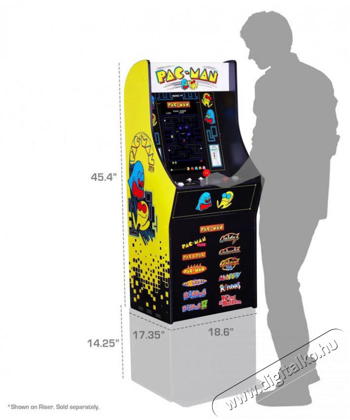 Arcadeup Arcade1up Pac-Man Classic SE H&aacute;ztart&aacute;s / Otthon / K&uuml;lt&eacute;r - J&aacute;t&eacute;k / Sport - Elektronikus / robot - 523785