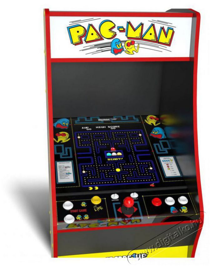 Arcadeup Arcade1up Pac-Man Deluxe Arcade Machine H&aacute;ztart&aacute;s / Otthon / K&uuml;lt&eacute;r - J&aacute;t&eacute;k / Sport - Elektronikus / robot - 523791