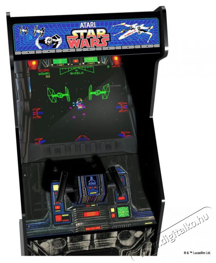 Arcadeup Arcade1Up Star Wars Arcade Game H&aacute;ztart&aacute;s / Otthon / K&uuml;lt&eacute;r - J&aacute;t&eacute;k / Sport - Elektronikus / robot - 523790
