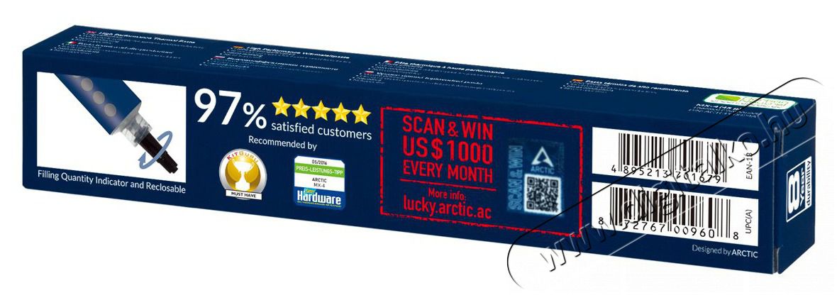 ARCTIC MX-4 45g hűtőpaszta Iroda &eacute;s sz&aacute;m&iacute;t&aacute;stechnika - Egy&eacute;b sz&aacute;m&iacute;t&aacute;stechnikai term&eacute;k - 498401