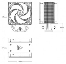 ARCTIC Freezer 36 A-RGB feh&eacute;r processzorhűtő Iroda &eacute;s sz&aacute;m&iacute;t&aacute;stechnika - Sz&aacute;m&iacute;t&oacute;g&eacute;p tartoz&eacute;k - Processzor - 500109