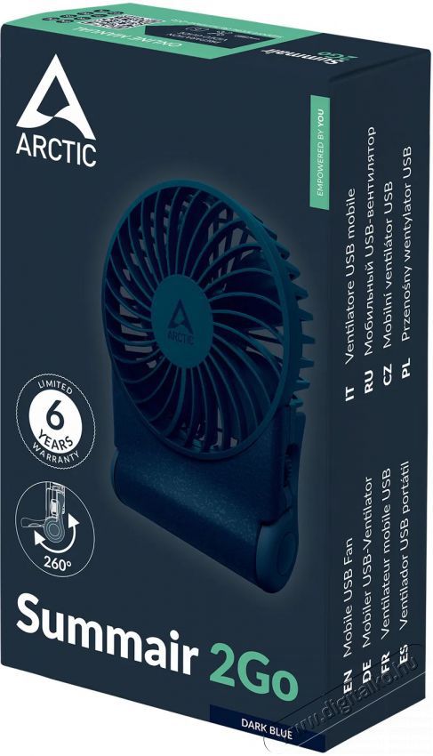 ARCTIC Summair 2Go Dark Blue &Uacute;jdons&aacute;gok - &Uacute;j term&eacute;kek - 511700