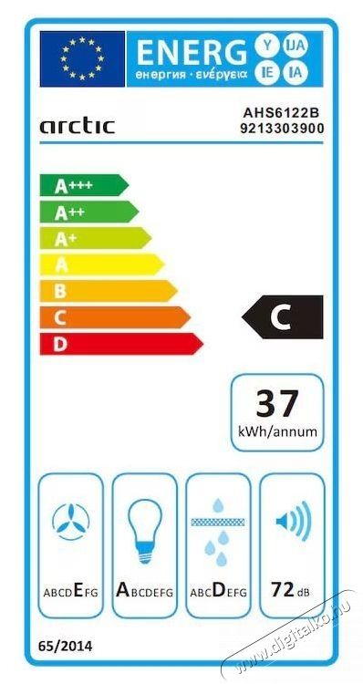 ARCTIC AHS6122B hagyom&aacute;nyos p&aacute;raelsz&iacute;v&oacute; Konyhai term&eacute;kek - P&aacute;raelsz&iacute;v&oacute; - Hagyom&aacute;nyos - 534200