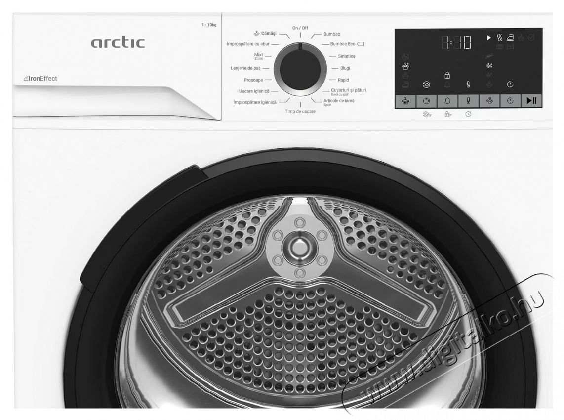 ARCTIC A2T20233W hőszivatty&uacute;s sz&aacute;r&iacute;t&oacute;g&eacute;p, 10 kg, 15 program, gőzfriss&iacute;t&eacute;s, D energiaoszt&aacute;ly, feh&eacute;r H&aacute;ztart&aacute;s / Otthon / K&uuml;lt&eacute;r - Mos&oacute;g&eacute;p / sz&aacute;r&iacute;t&oacute;g&eacute;p - Sz&aacute;r&iacute;t&oacute;g&eacute;p - 536015