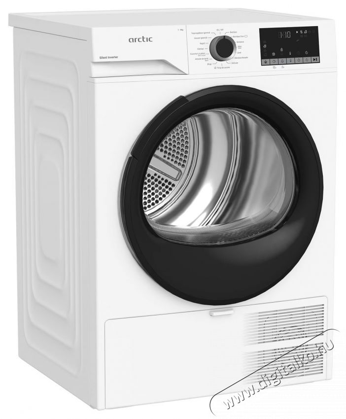 ARCTIC A2T28249W Hőszivatty&uacute;s sz&aacute;r&iacute;t&oacute;g&eacute;p, 8 kg, 15 program, C energiaoszt&aacute;ly, Silent Inverter Motor, Aqua Surf, Feh&eacute;r H&aacute;ztart&aacute;s / Otthon / K&uuml;lt&eacute;r - Mos&oacute;g&eacute;p / sz&aacute;r&iacute;t&oacute;g&eacute;p - Sz&aacute;r&iacute;t&oacute;g&eacute;p - 536012
