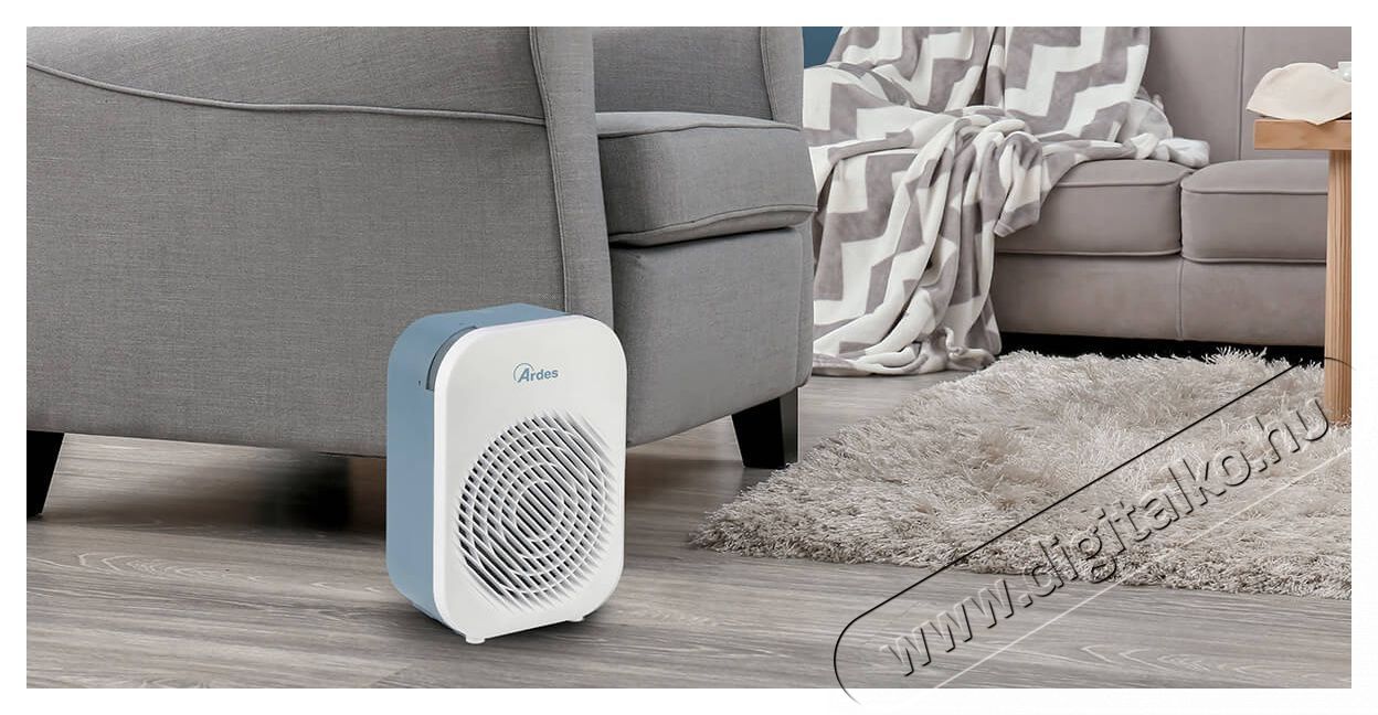 Ardes 4F14 Ventil&aacute;toros hősug&aacute;rz&oacute; H&aacute;ztart&aacute;s / Otthon / K&uuml;lt&eacute;r - Fűt&eacute;s - Fűtőventil&aacute;toros hősug&aacute;rz&oacute; - 524165