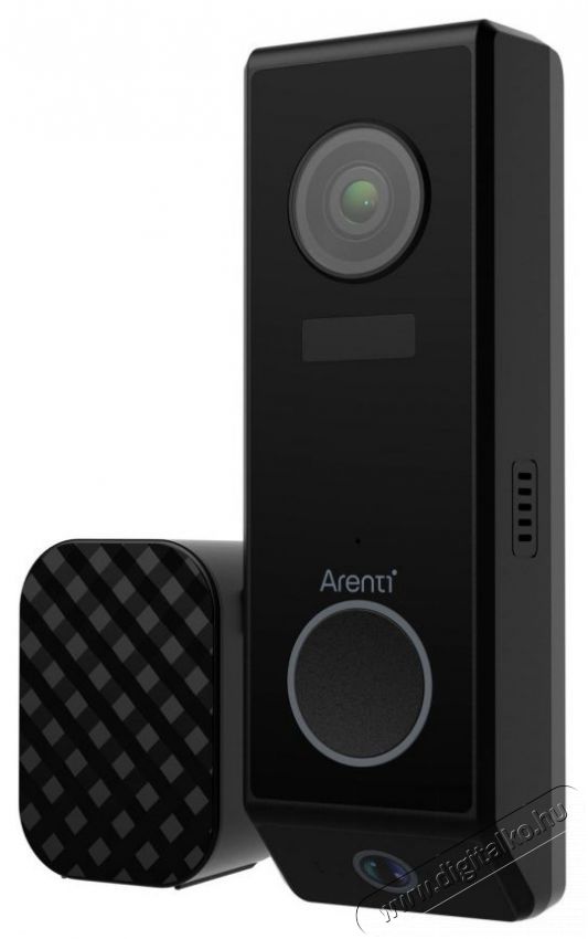 Arenti  Outdoor Battery-Powered 3MP&2MP WiFi Doorbell H&aacute;ztart&aacute;s / Otthon / K&uuml;lt&eacute;r - Lak&aacute;sfelszerel&eacute;s - Csengő - 519331
