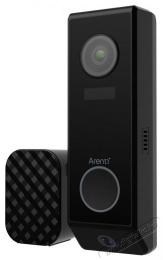 Arenti  Outdoor Battery-Powered 3MP&2MP WiFi Doorbell H&aacute;ztart&aacute;s / Otthon / K&uuml;lt&eacute;r - Lak&aacute;sfelszerel&eacute;s - Csengő - 519331