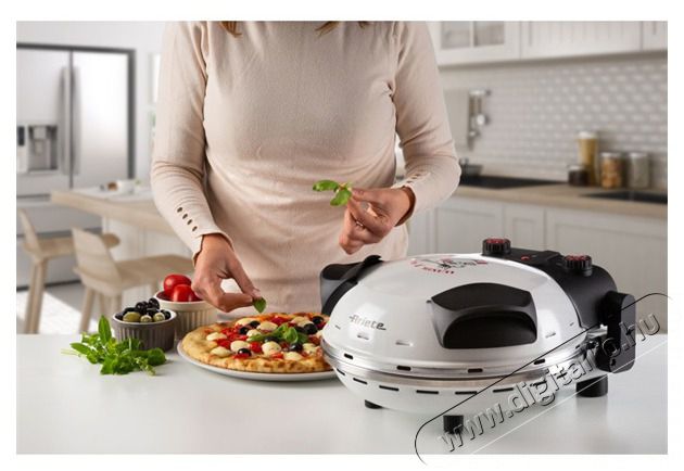 Ariete 918.WH DaGennaro feh&eacute;r pizzas&uuml;tő Konyhai term&eacute;kek - S&uuml;tő-főzőlap, tűzhely (szabadon&aacute;ll&oacute;) - Mini s&uuml;tő / mini grill / mini konyha - 415310