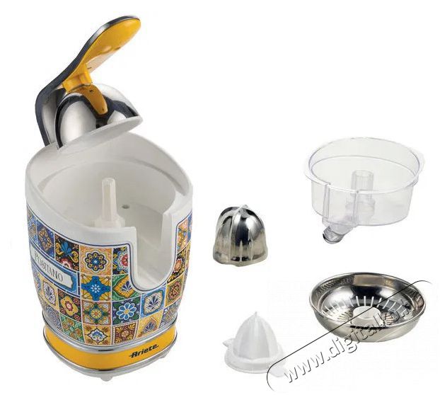 Ariete Positano 413/PO Konyhai kisg&eacute;p  Konyhai term&eacute;kek - Konyhai kisg&eacute;p (elők&eacute;sz&iacute;t&eacute;s / feldolgoz&aacute;s) - Gy&uuml;m&ouml;lcs centrifuga / pr&eacute;s - 523813