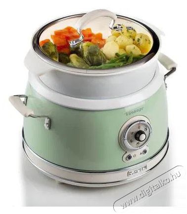 Ariete Vintage 2904/04 - z&ouml;ld Konyhai term&eacute;kek - Konyhai kisg&eacute;p (s&uuml;t&eacute;s / főz&eacute;s / hűt&eacute;s / &eacute;telk&eacute;sz&iacute;t&eacute;s) - L&eacute;gkever&eacute;ses főzőg&eacute;p / elektromos kukta / multifunkci&oacute;s s&uuml;tő - 523817