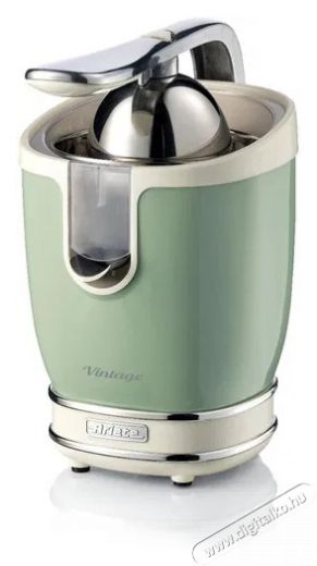 Ariete Vintage Juicer 413/04 - z&ouml;ld Konyhai term&eacute;kek - Konyhai kisg&eacute;p (elők&eacute;sz&iacute;t&eacute;s / feldolgoz&aacute;s) - Gy&uuml;m&ouml;lcs centrifuga / pr&eacute;s - 523821