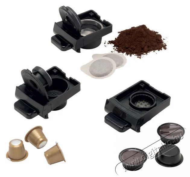 Ariete Espresso 4in1 1304/12 Konyhai term&eacute;kek - K&aacute;v&eacute;főző / k&aacute;v&eacute;&ouml;rlő / kieg&eacute;sz&iacute;tő - Kapszul&aacute;s / podos k&aacute;v&eacute;főző - 529244