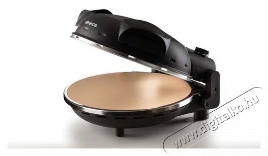 Ariete Pizza 4 'Minutes 917, fekete Konyhai term&eacute;kek - Konyhai kisg&eacute;p (s&uuml;t&eacute;s / főz&eacute;s / hűt&eacute;s / &eacute;telk&eacute;sz&iacute;t&eacute;s) - Kontakt grill s&uuml;tő / s&uuml;tőlap - 523805
